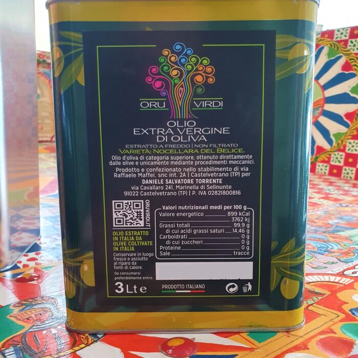 Olio in latta 3 lt